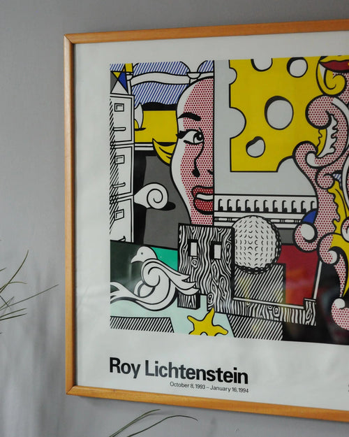 Roy Lichtenstein Go for Baroque Guggenheim Museum poster baskı detayları