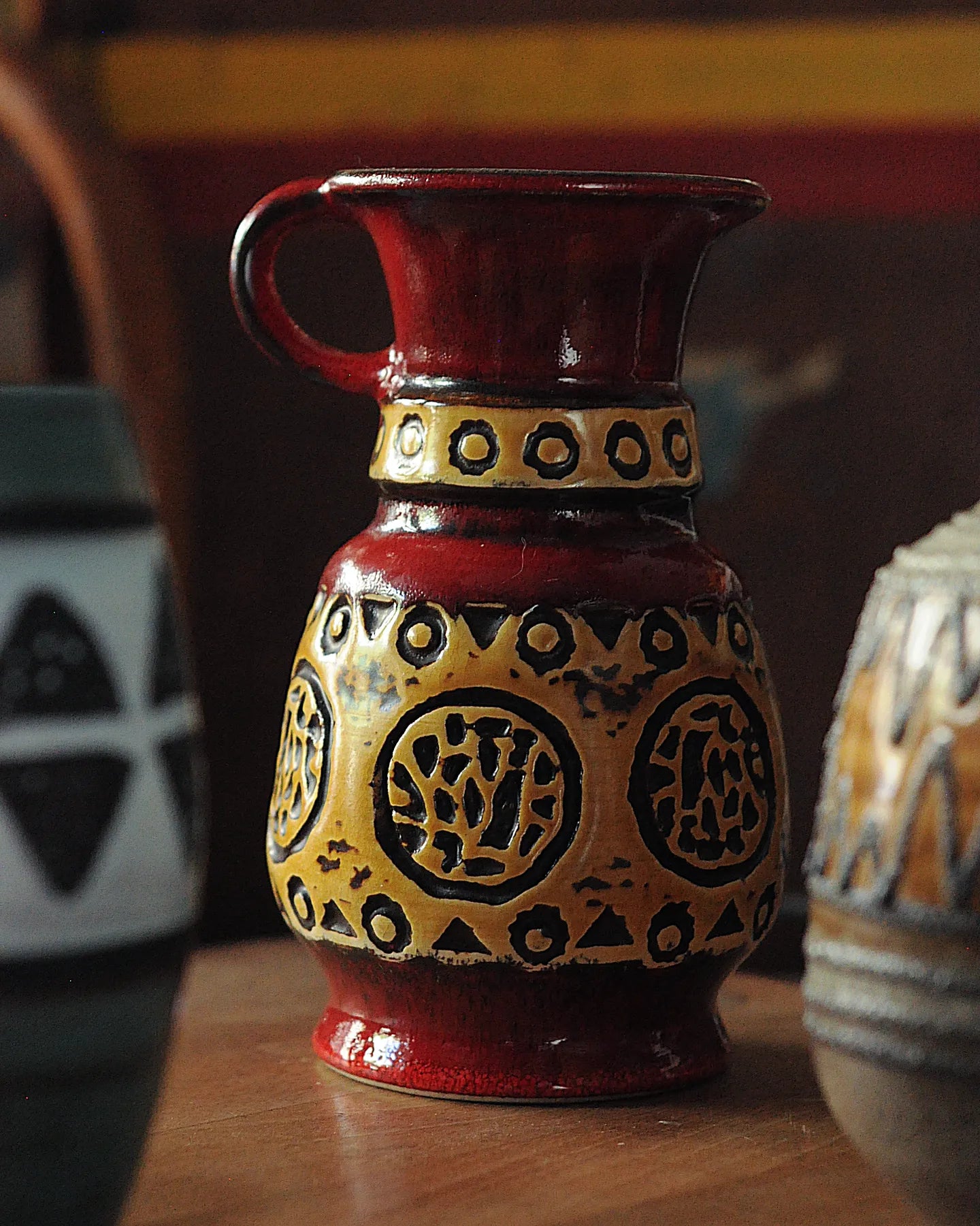 West Germany Pottery Lot detay görseli 3