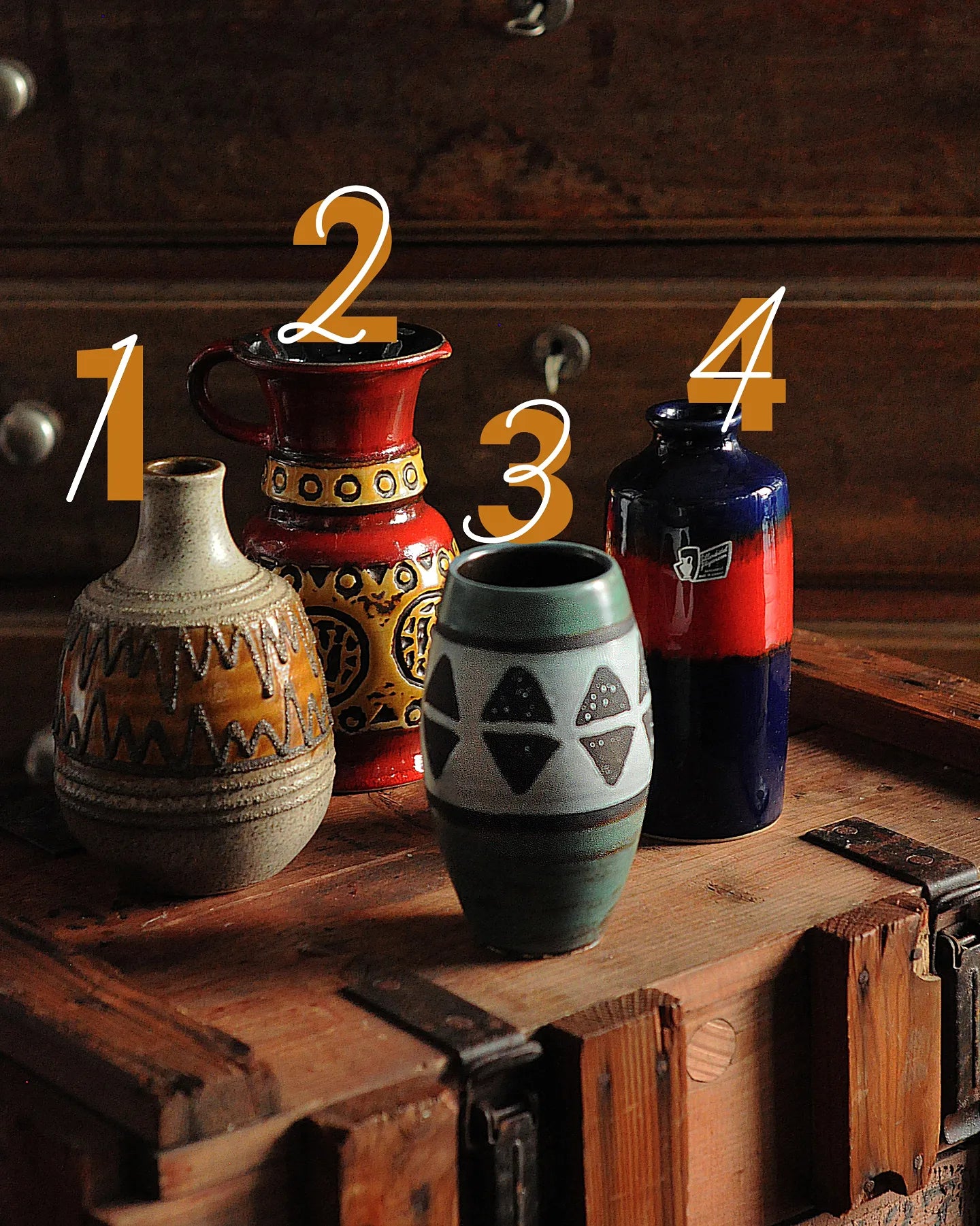 West Germany Pottery Lot