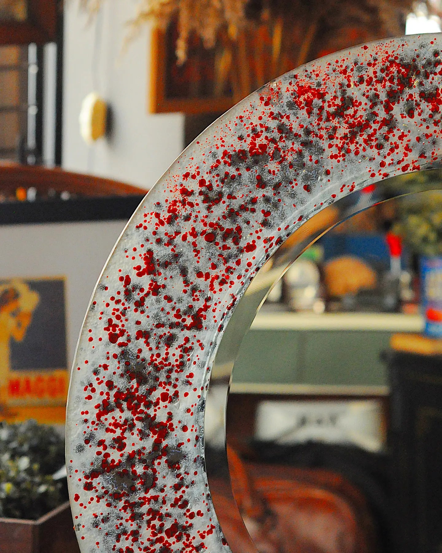 Gültekin Çizgen, Glass Art Mirror – detay görünümü 4