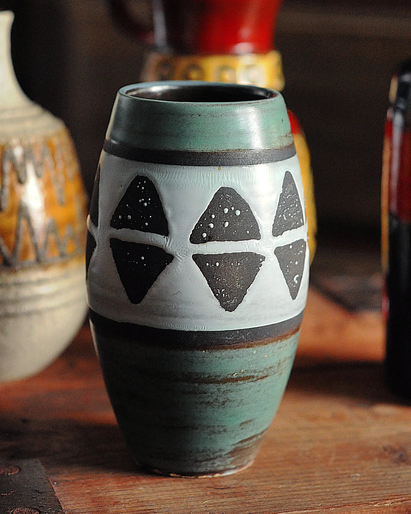 West Germany Pottery Lot detay görseli 4