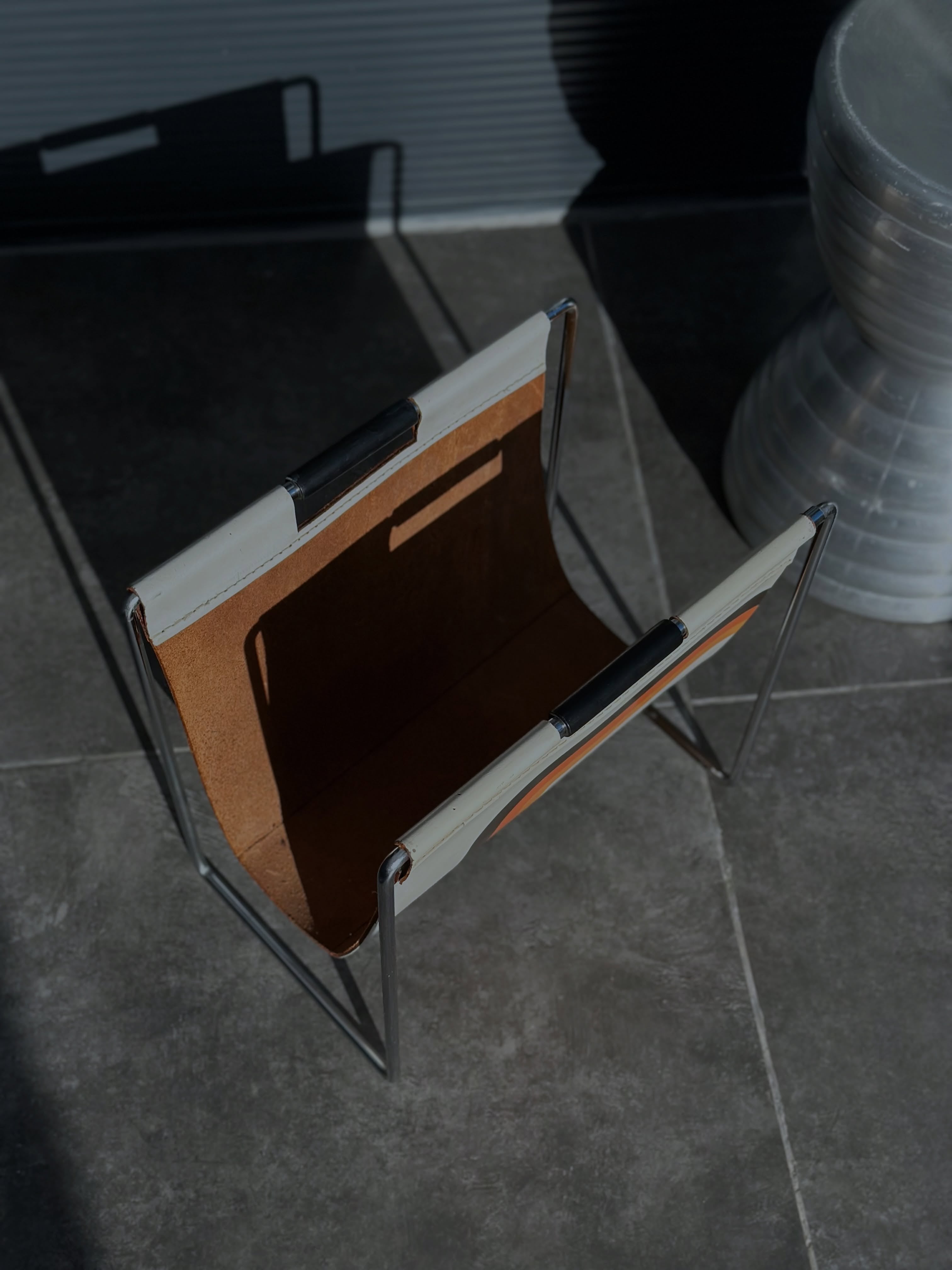 Vintage Brabantia Dadime Deri Gazetelik
