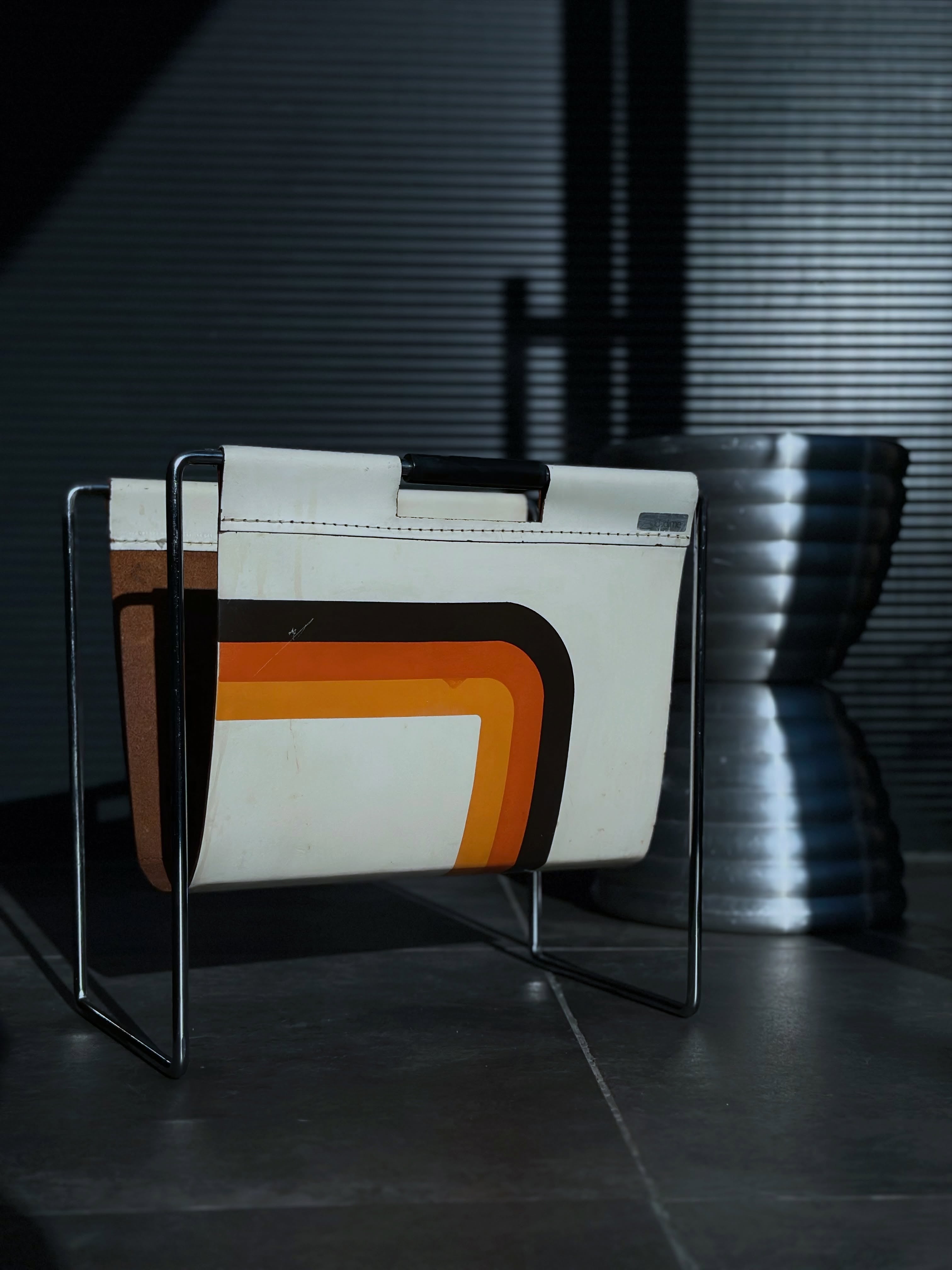 Vintage Brabantia Dadime Deri Gazetelik