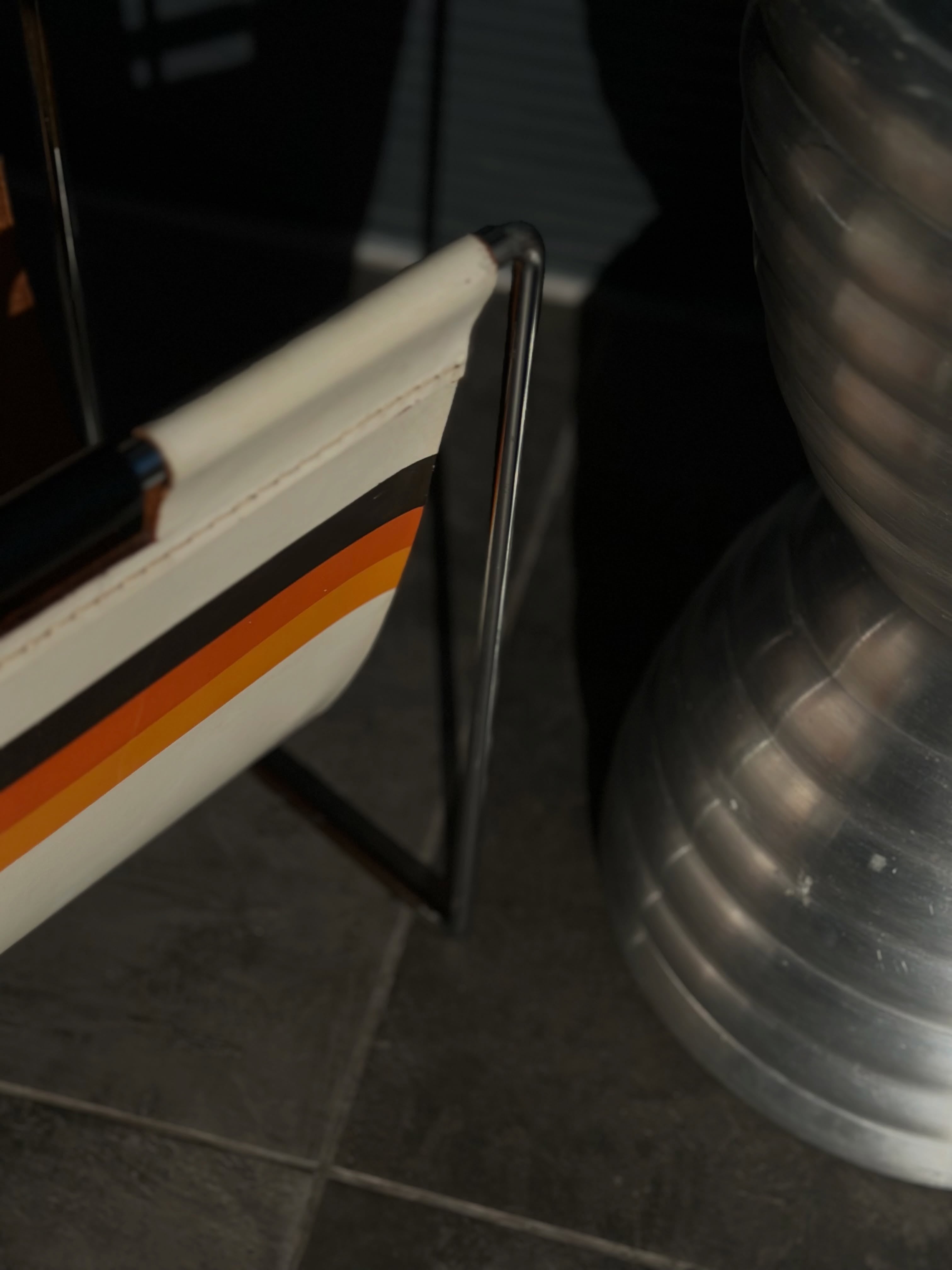 Vintage Brabantia Dadime Deri Gazetelik detay görseli 5