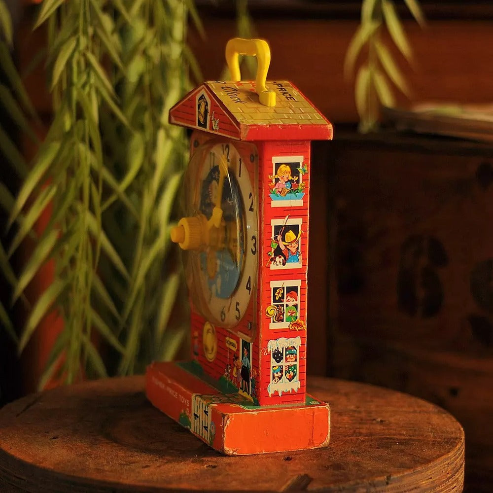 Fisher Price 1968 Müzikli Oyuncak Saat