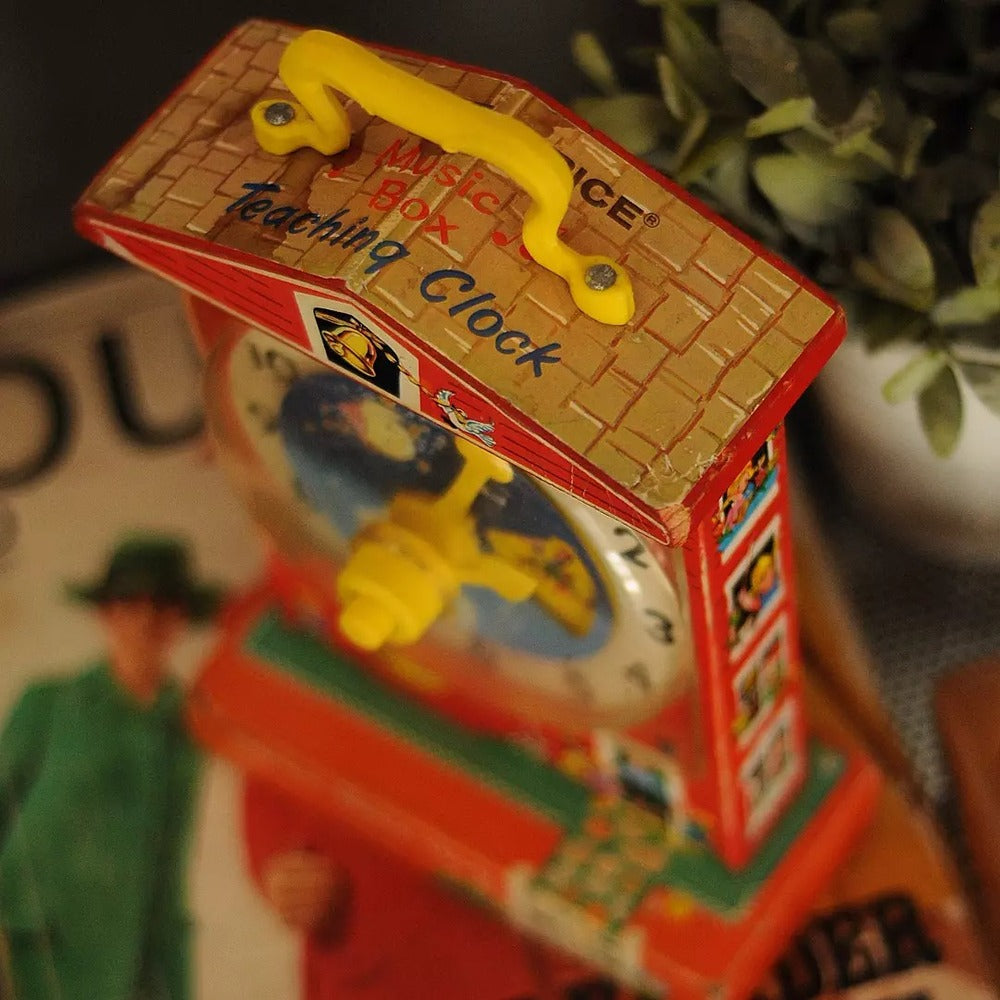 Fisher Price 1968 Müzikli Oyuncak Saat