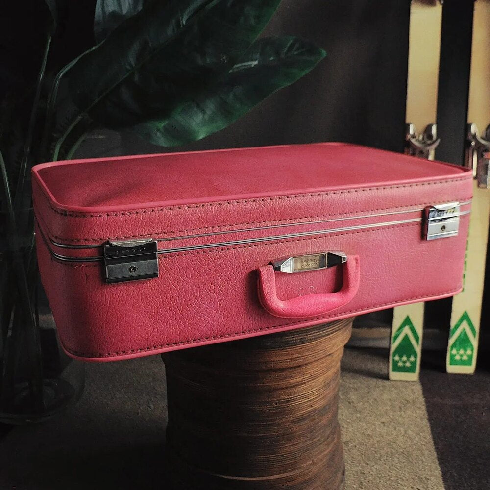 Vintage Skyway Pembe Bavul