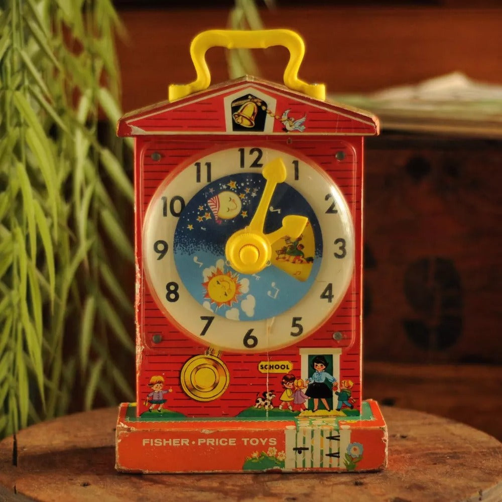 Fisher Price 1968 Müzikli Oyuncak Saat