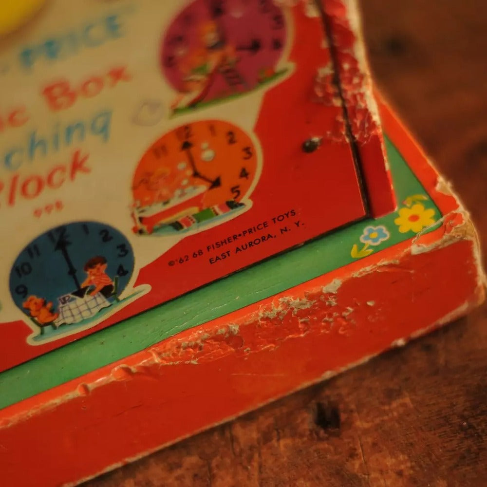 Fisher Price 1968 Müzikli Oyuncak Saat