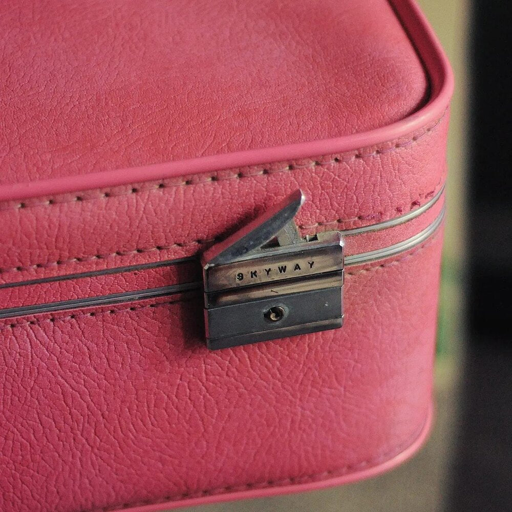 Vintage Skyway Pembe Bavul