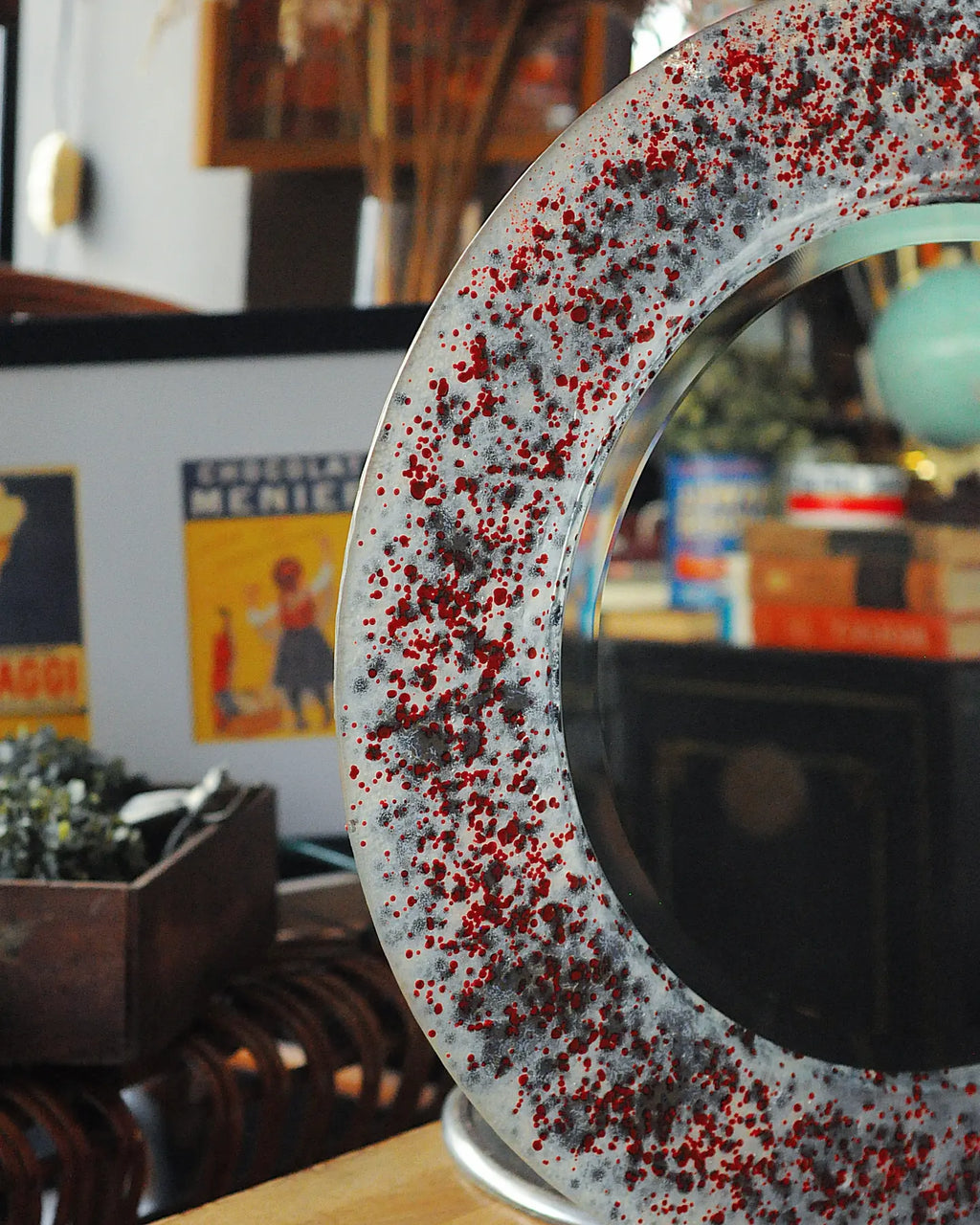 Gültekin Çizgen Glass Art Mirror kondisyon detayları