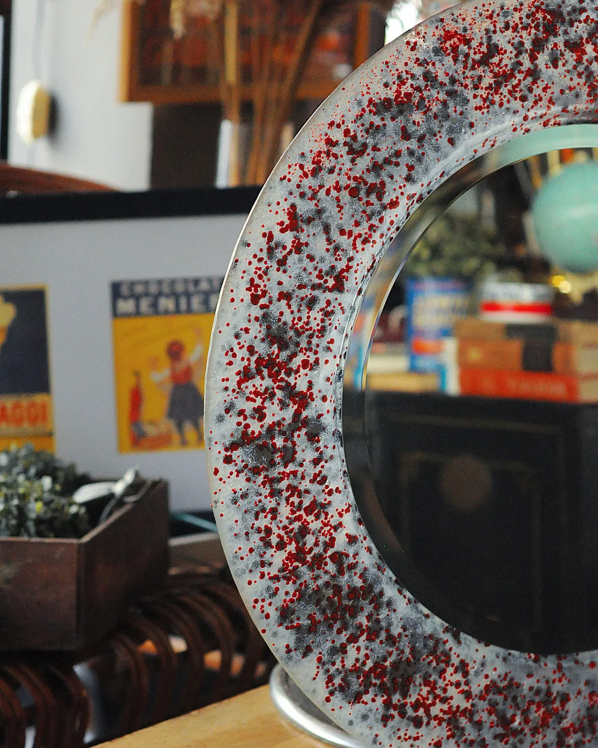 Gültekin Çizgen Glass Art Mirror kondisyon detayları