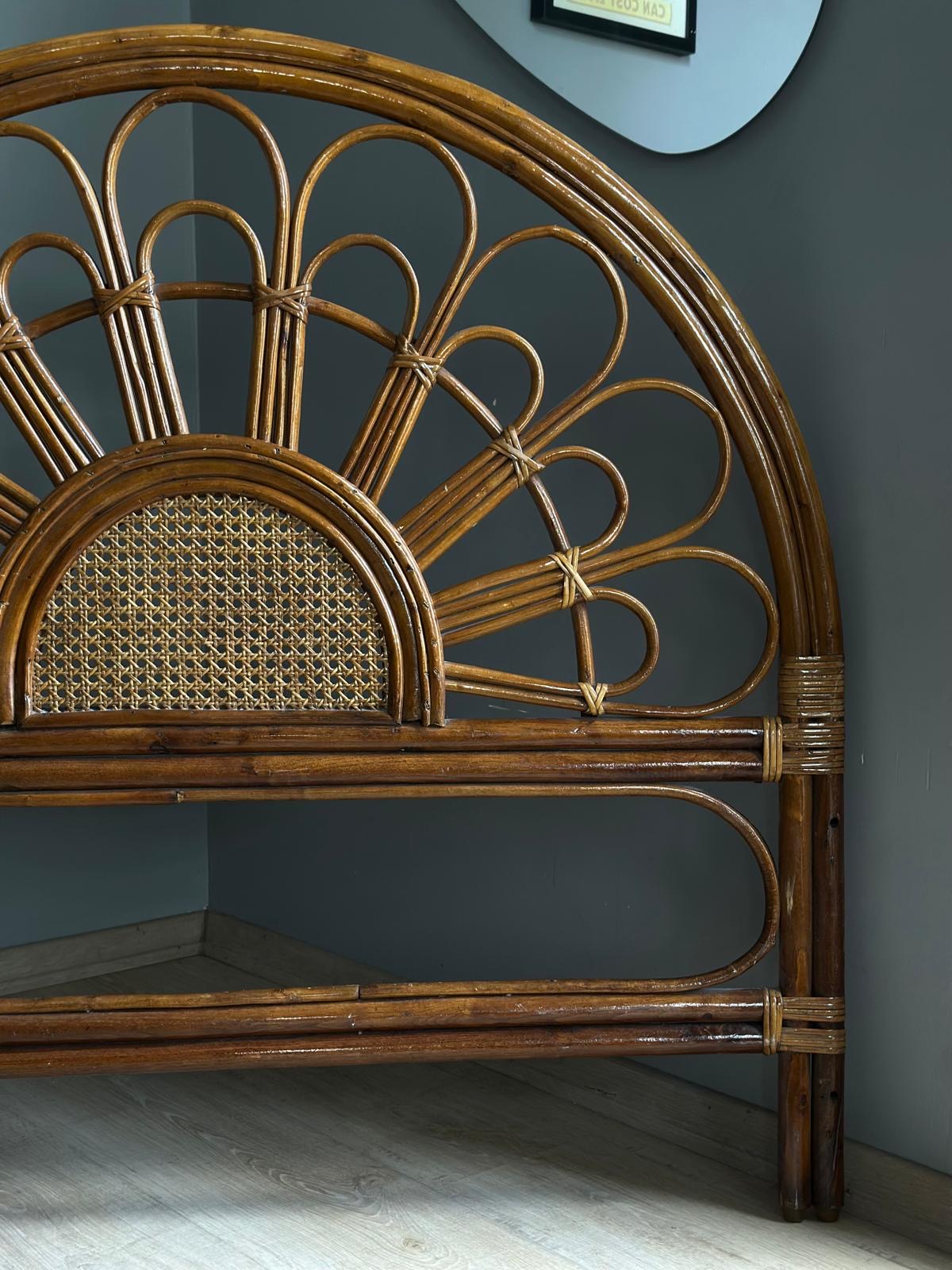 Rattan Yatak Başlığı