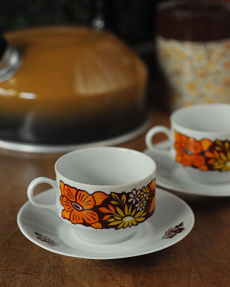Vintage Porselen Fincanlar