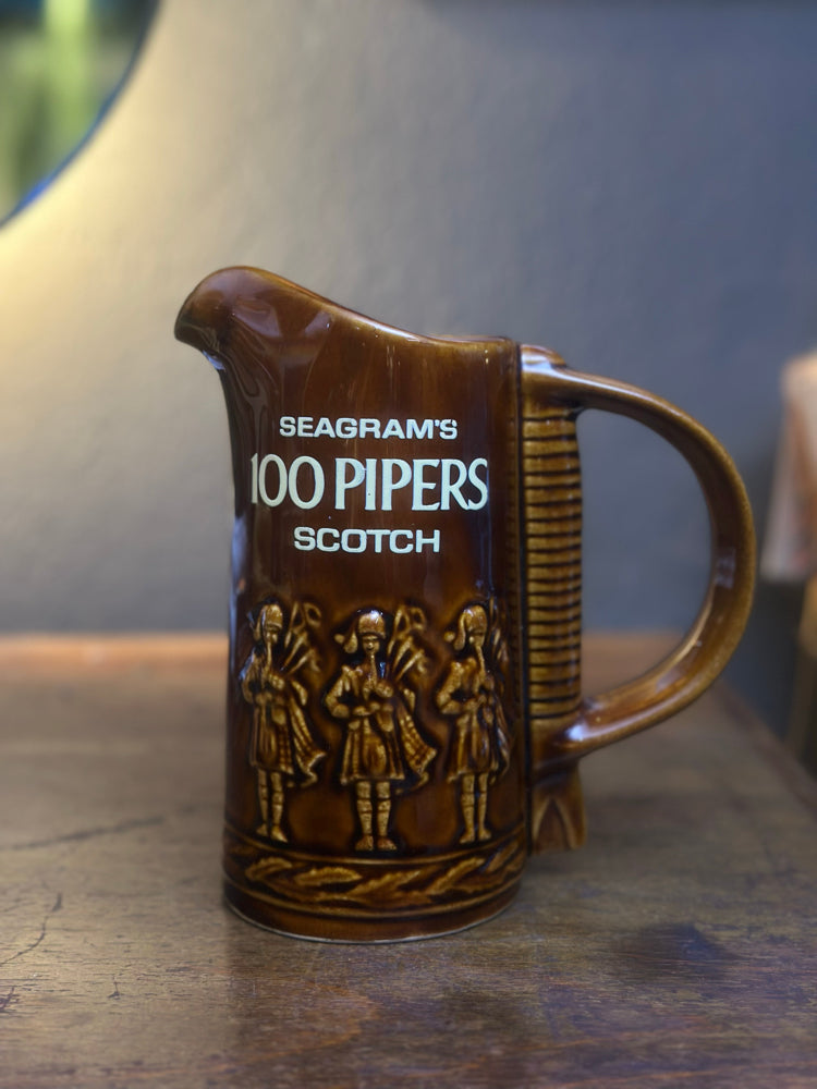 Seagrams 100 Pıpers Viski Karafı
