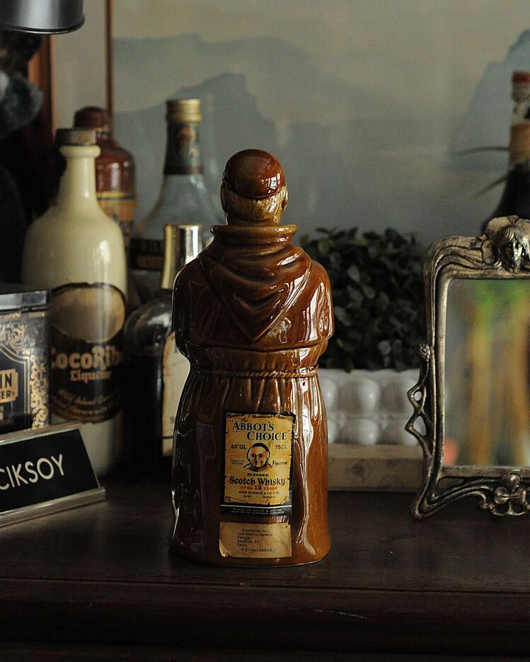 Vintage Abbot's Choice Papa Viski Şişesi