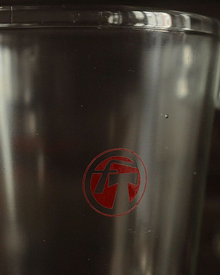 Franz Tricot Vintage Cam İçki Kovası