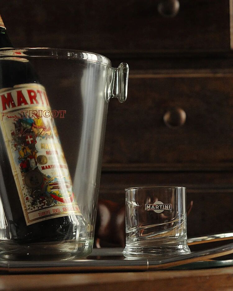 Franz Tricot Vintage Cam İçki Kovası