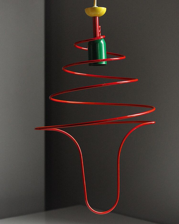 Postmodern Spiral Lamba