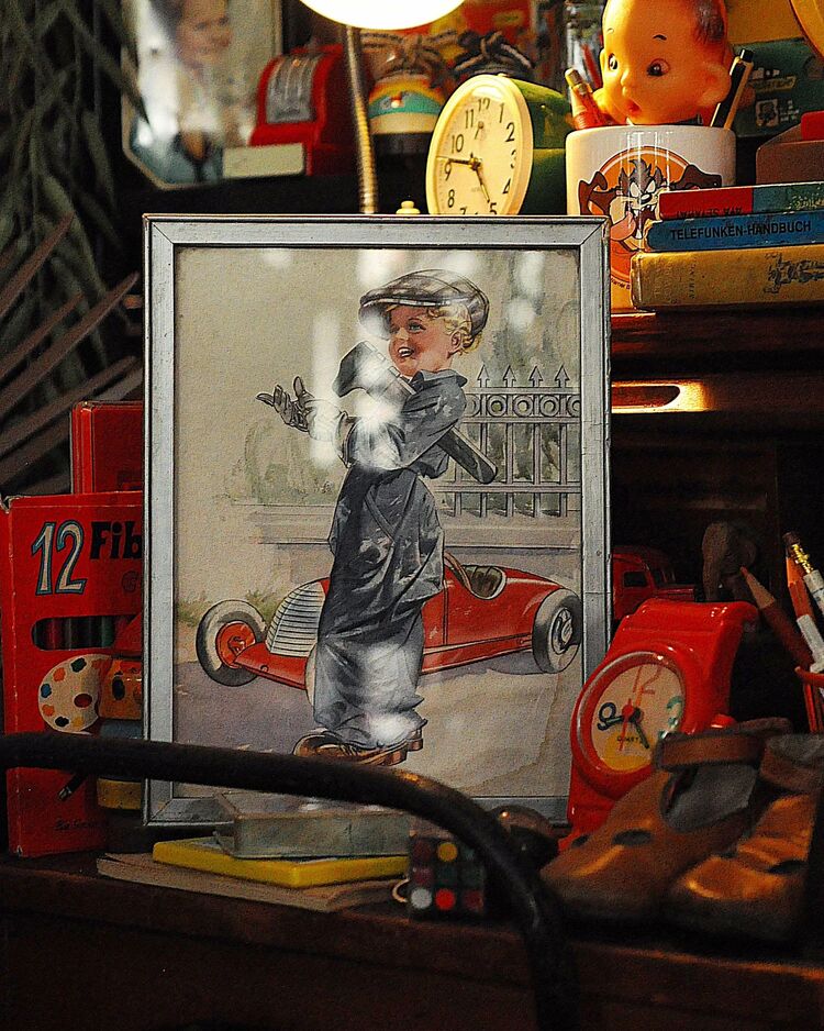 Vintage Baskı Tablo