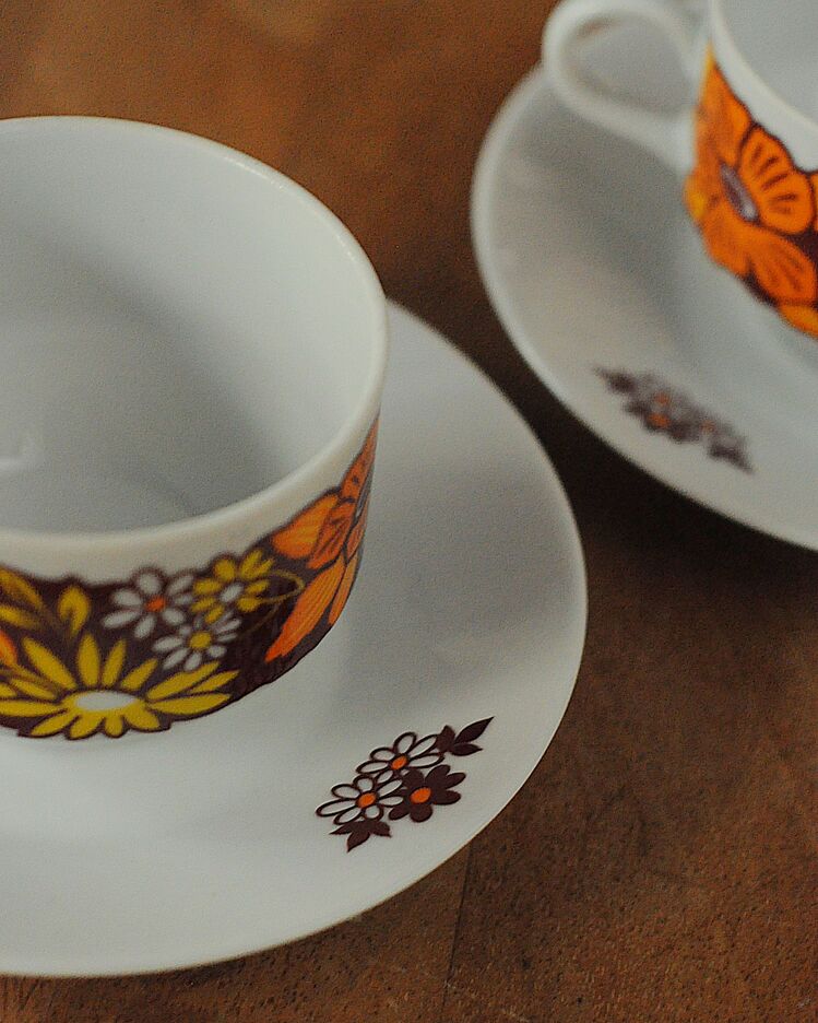 Vintage Porselen Fincanlar