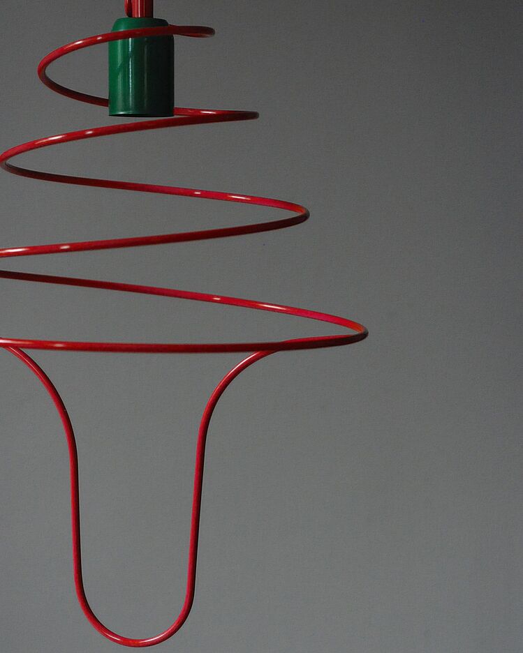 Postmodern Spiral Lamba
