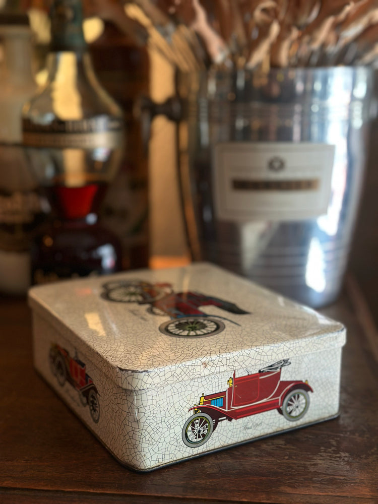Vintage 1960 Teneke Kutu