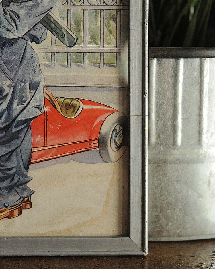 Vintage Baskı Tablo
