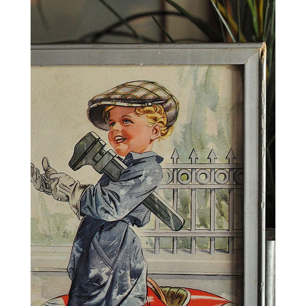 Vintage Baskı Tablo