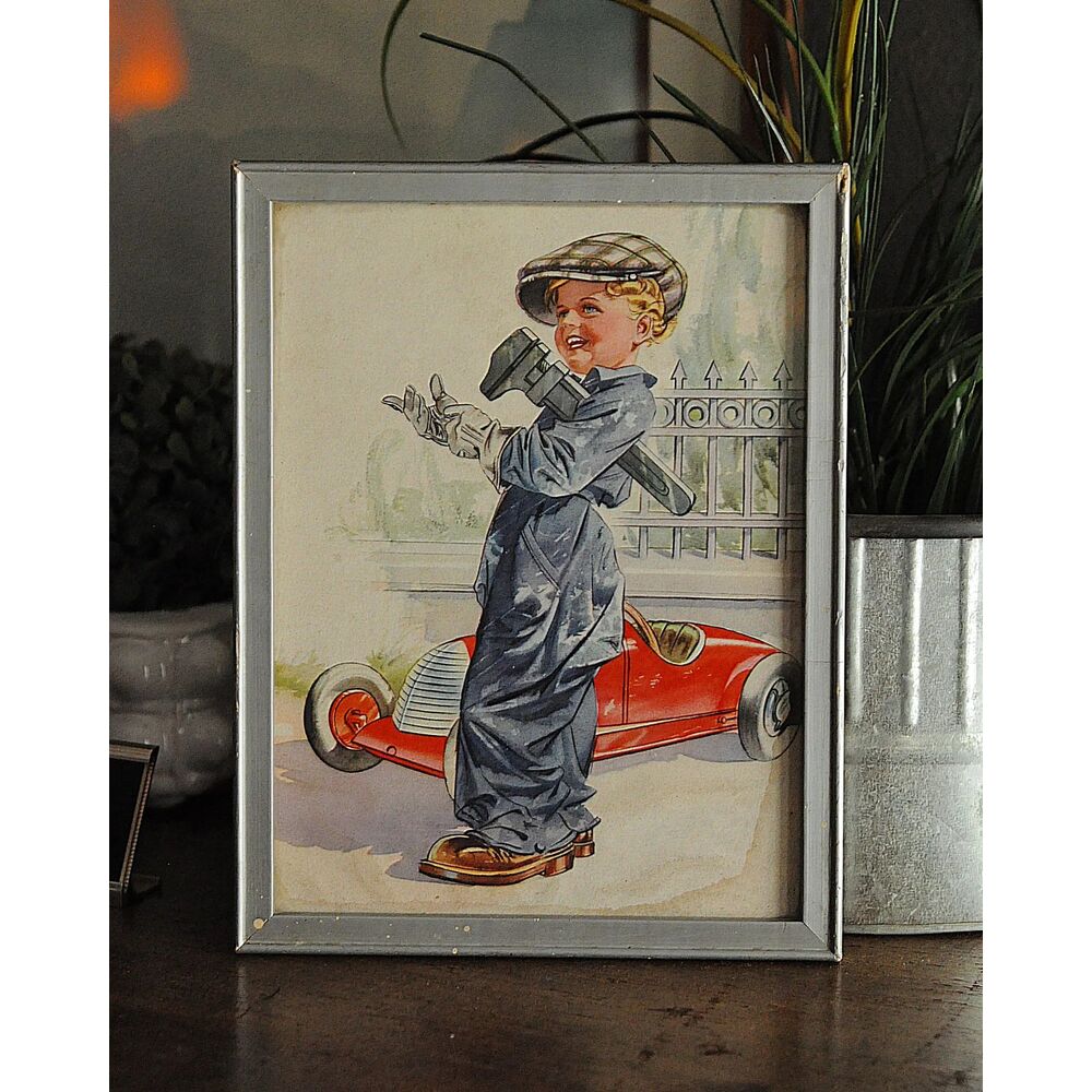 Vintage Baskı Tablo