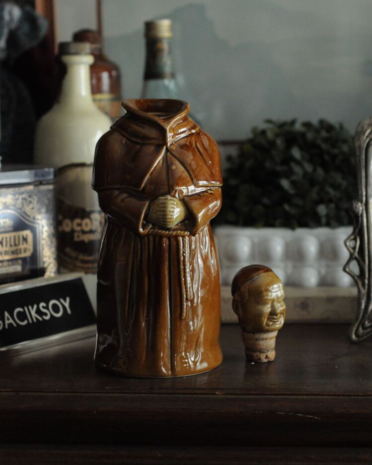 Vintage Abbot's Choice Papa Viski Şişesi