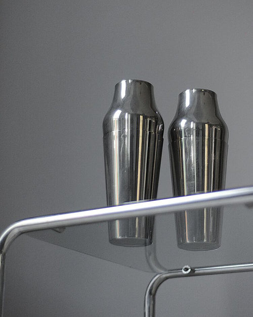 Europ Felix Bauhaus Silver Plated Cocktail Shaker