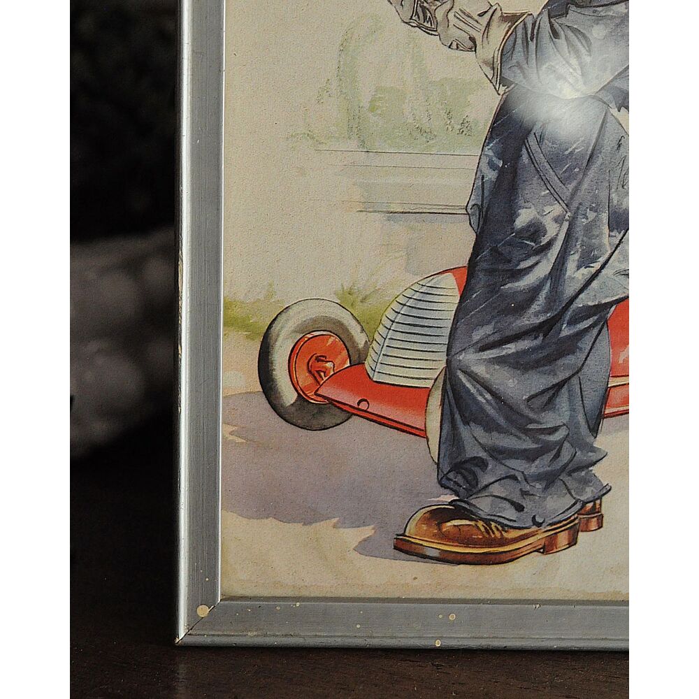 Vintage Baskı Tablo
