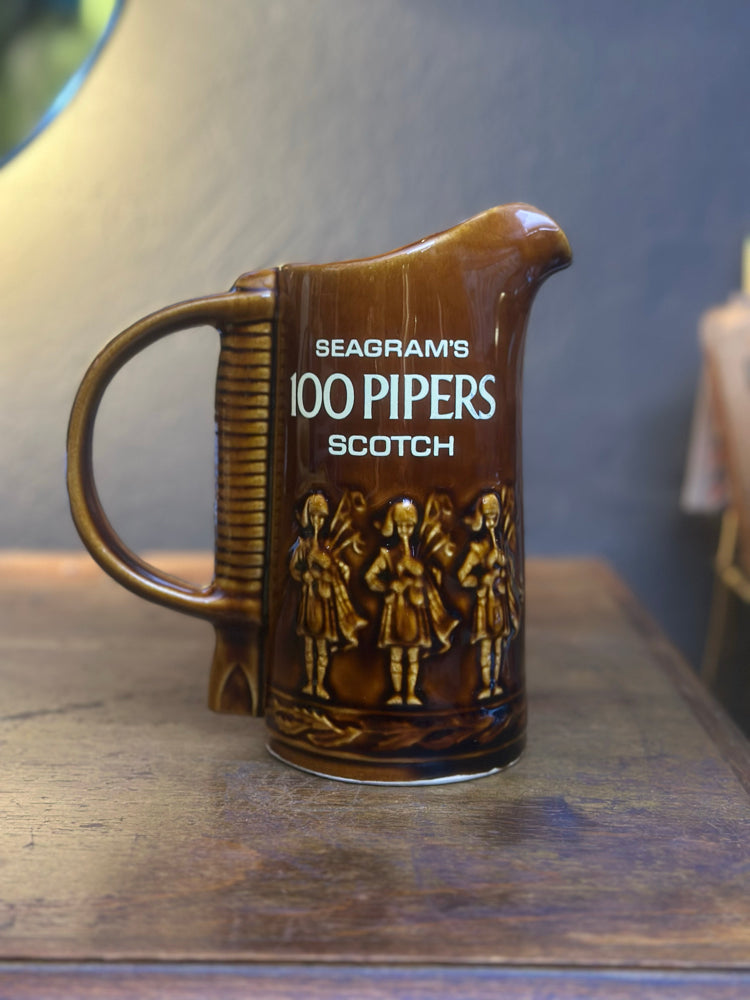 Seagrams 100 Pıpers Viski Karafı